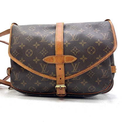 【中古】LOUIS VUITTON | ルイ・ヴィトン ソミュール30 ショルダーバッグ M42256 AR0985【加古川店】