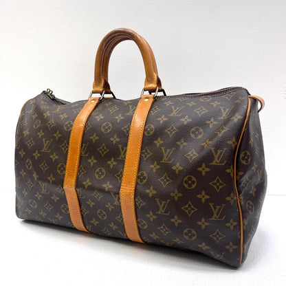 【中古】LOUIS VUITTON | ルイ・ヴィトン キーポル45 ボストンバッグ M41428 SA861【加古川店】