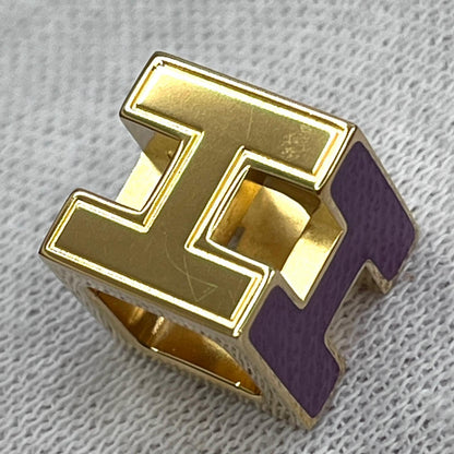 【中古】HERMES | エルメス カージュド Hキューブ ピアス【加古川店】