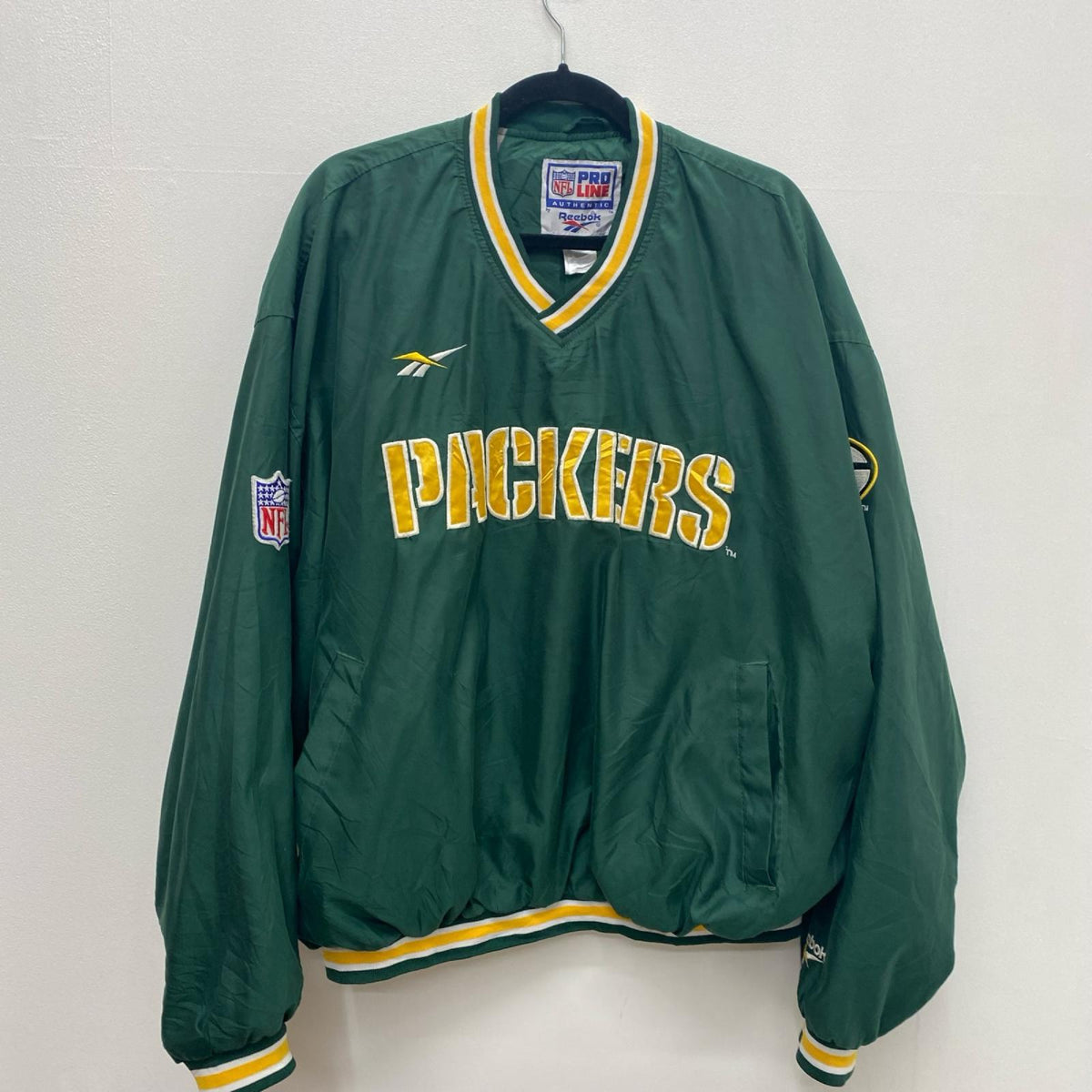 Reebok NFL グリーンベイ・パッカーズ ｹﾞｰﾑｼﾞｬｰｼﾞ 破れ有り SIZE:XL アメフト フットボール【加古川店】