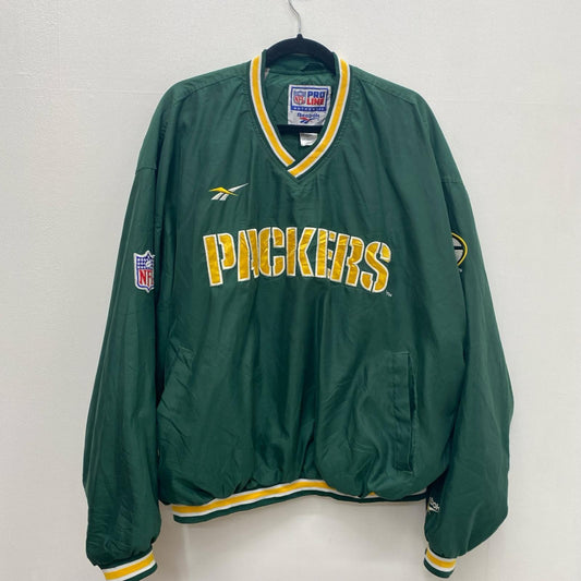 Reebok NFL グリーンベイ・パッカーズ ｹﾞｰﾑｼﾞｬｰｼﾞ 破れ有り SIZE:XL アメフト フットボール【加古川店】