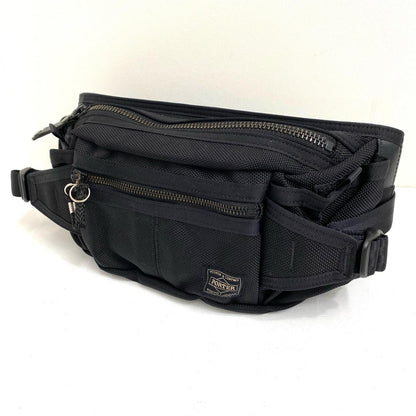 【中古】PORTER | ポーター HEAT WAIST BAG ウエストバッグ 703-06979 ブラック【加古川店】