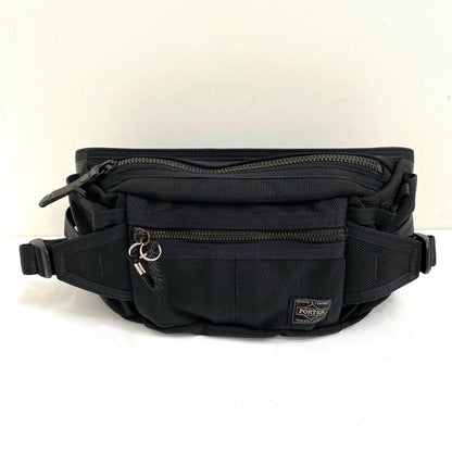 【中古】PORTER | ポーター HEAT WAIST BAG ウエストバッグ 703-06979 ブラック【加古川店】