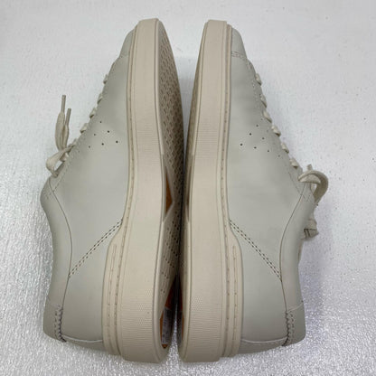 【中古】Clarks | クラークス craft swift white leather スニーカー 26176134 ホワイト【加古川店】