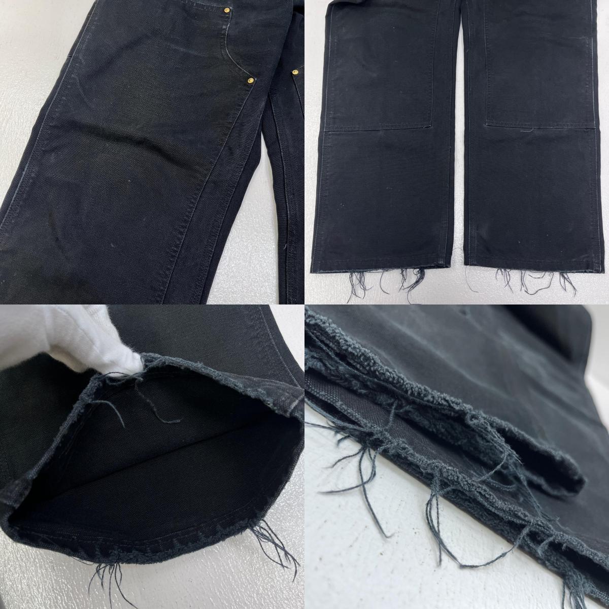 【中古】Carhartt | カーハート double knee duck painter pant パンツ ブラック【加古川店】