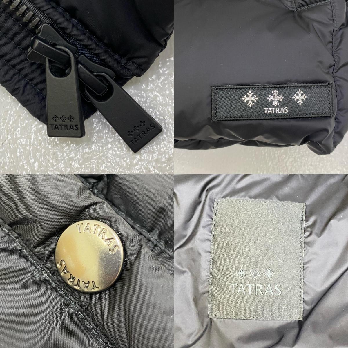 【中古】TATRAS | タトラス POSEIDONE ダウンベスト MJXA0003013588 ブラック【加古川店】
