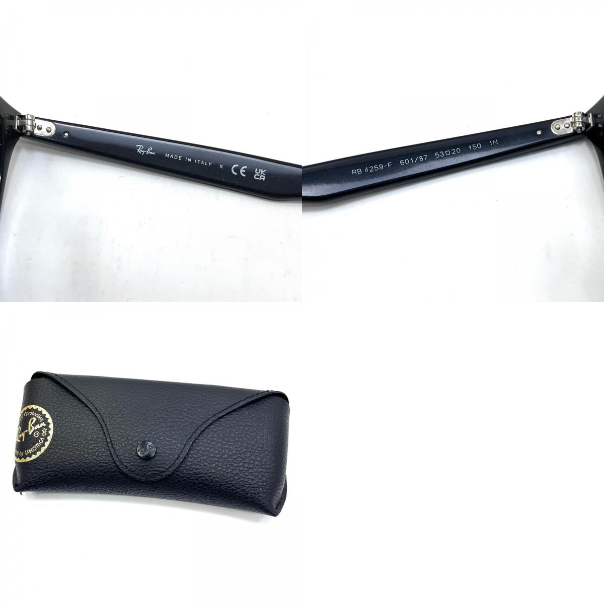 【中古】RAY BAN | レイバン 53/20/150 サングラス RB 4259-F ブラック【加古川店】