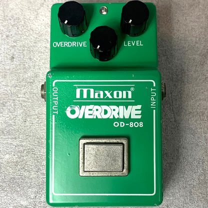 【中古】 Maxon | マクソン オーバードライブ 楽器 1980 OD-808 RC4558P Malaysian【加古川店】