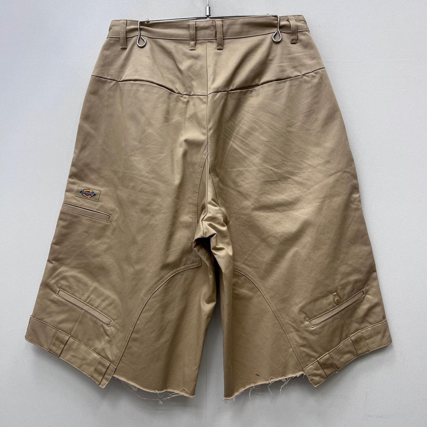 【中古】 protocol index UPSIDE DOWN WORK JORTS ショートパンツ ベージュ サイズ：2【加古川店】