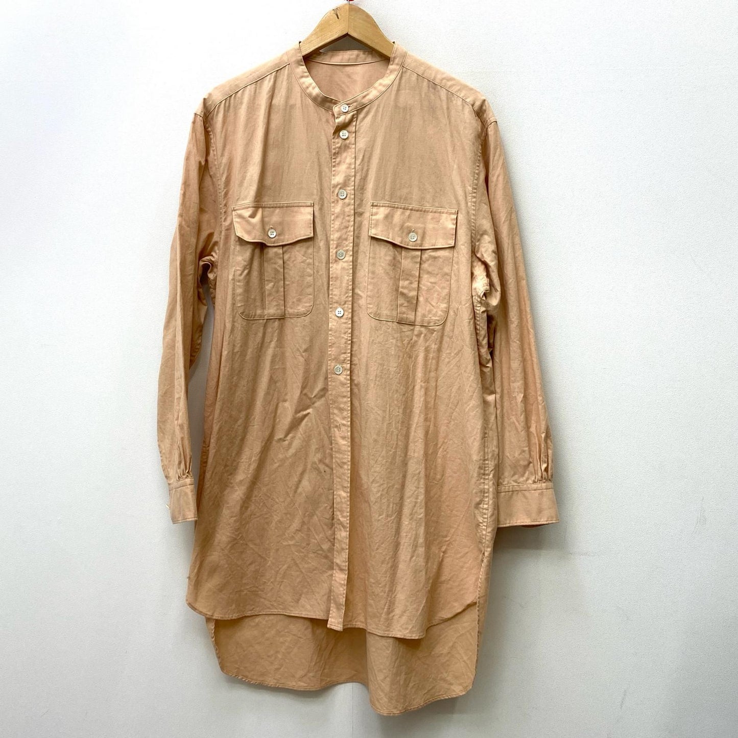 【中古】Ground Y | グラウンドワイ 長袖シャツ GW-B03-002 ベージュ サイズ：3【加古川店】