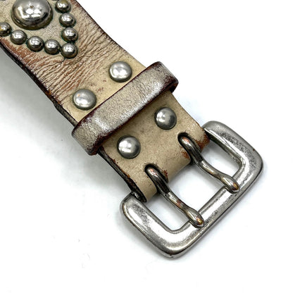 【中古】WOLF'S HEAD | ウルフズヘッド studs bracelet ブレスレット ホワイト【加古川店】
