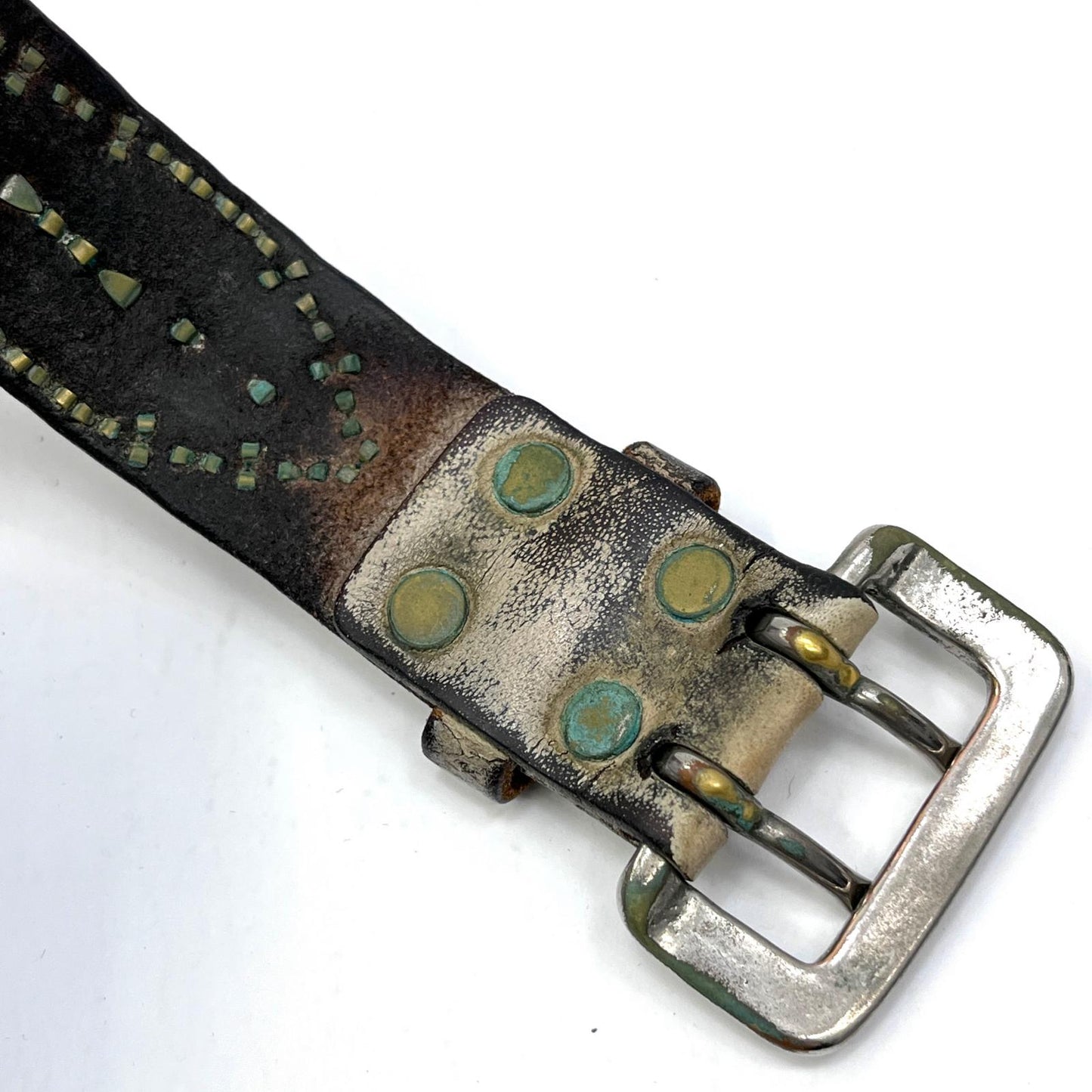 【中古】WOLF'S HEAD | ウルフズヘッド studs bracelet ブレスレット ホワイト【加古川店】