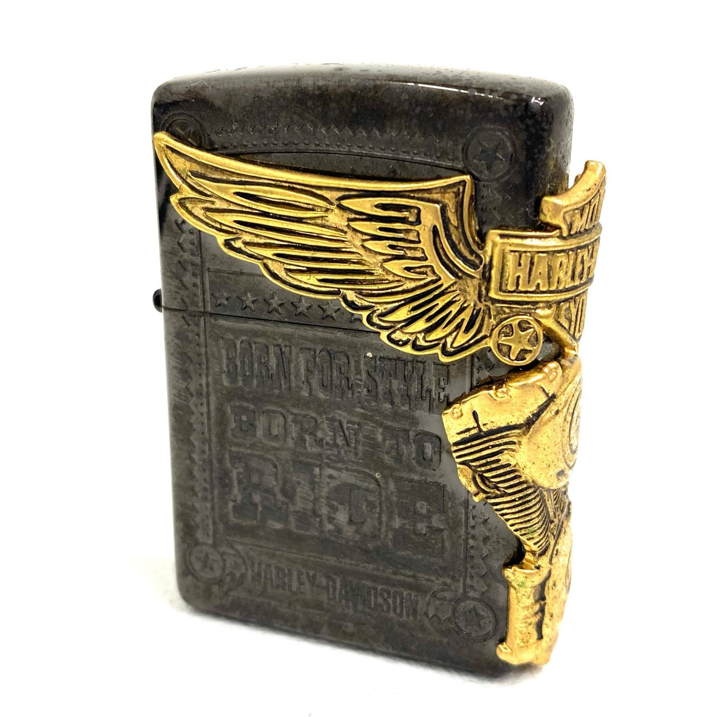 【中古】HARLEY-DAVIDSON | ハーレーダビットソン ライター HDP-48 ブラック【加古川店】