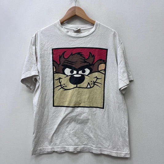 【中古】 LOONEY TUNE WARNER タズマニアンデビル 半袖Ｔシャツ ホワイト サイズ：L【加古川店】