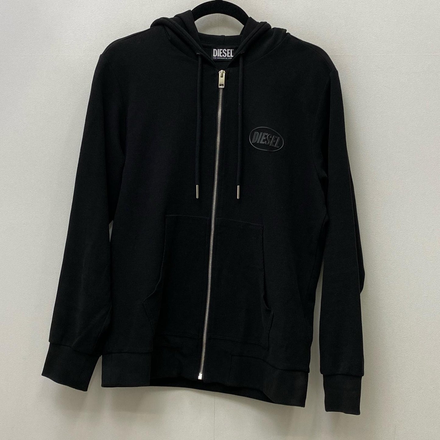 【中古】DIESEL | ディーゼル S-ELECTRUM-NEW パーカー A17658RDCCI ブラック サイズ：M【加古川店】