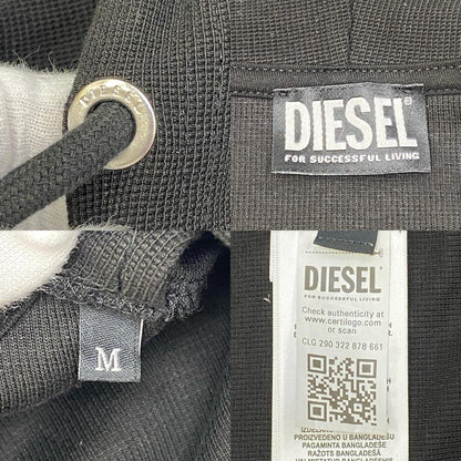 【中古】DIESEL | ディーゼル S-ELECTRUM-NEW パーカー A17658RDCCI ブラック サイズ：M【加古川店】
