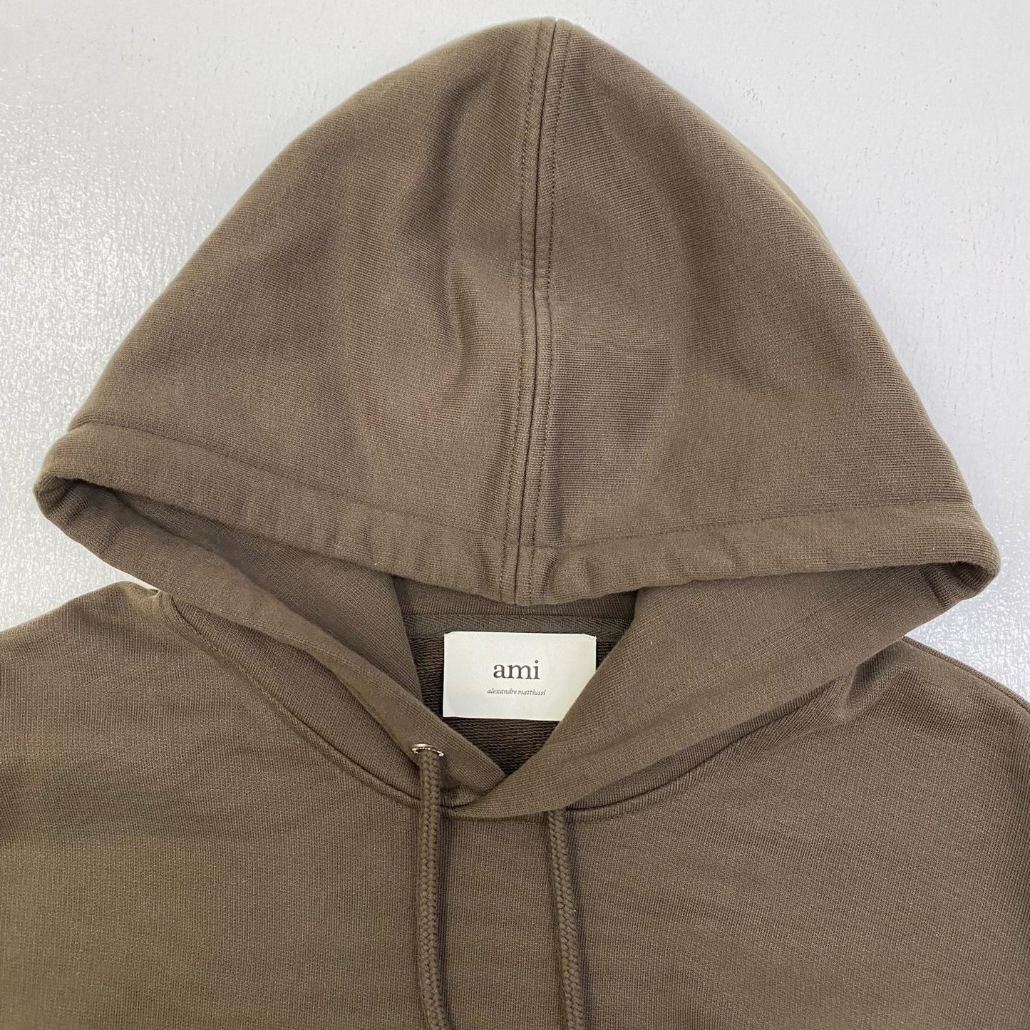 【中古】AMI | アミ AMI DE COEUR HOODIE パーカー USW235.730 ブラウン サイズ：M【加古川店】