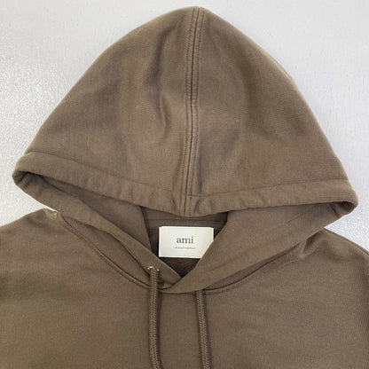 【中古】AMI | アミ AMI DE COEUR HOODIE パーカー USW235.730 ブラウン サイズ：M【加古川店】