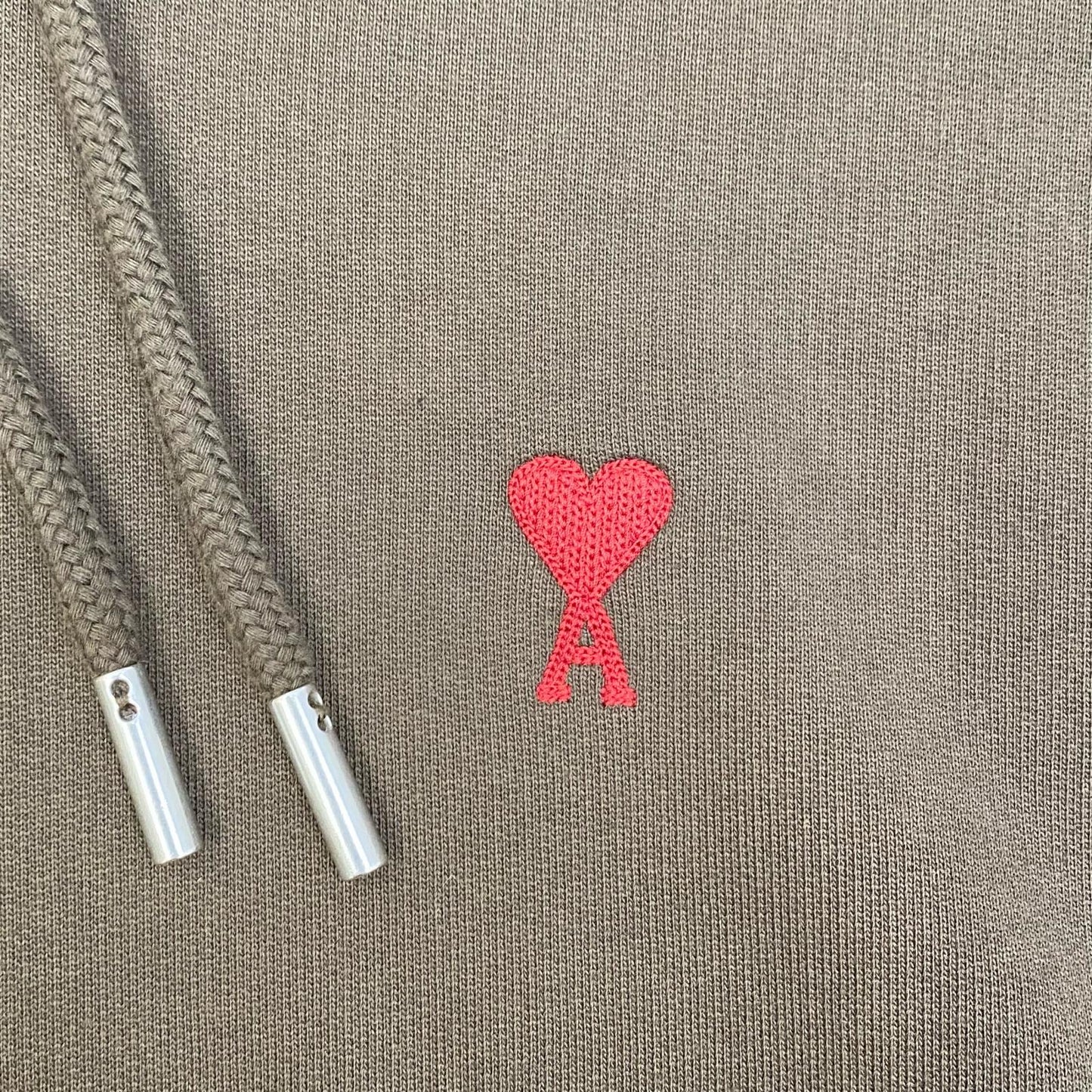 【中古】AMI | アミ AMI DE COEUR HOODIE パーカー USW235.730 ブラウン サイズ：M【加古川店】