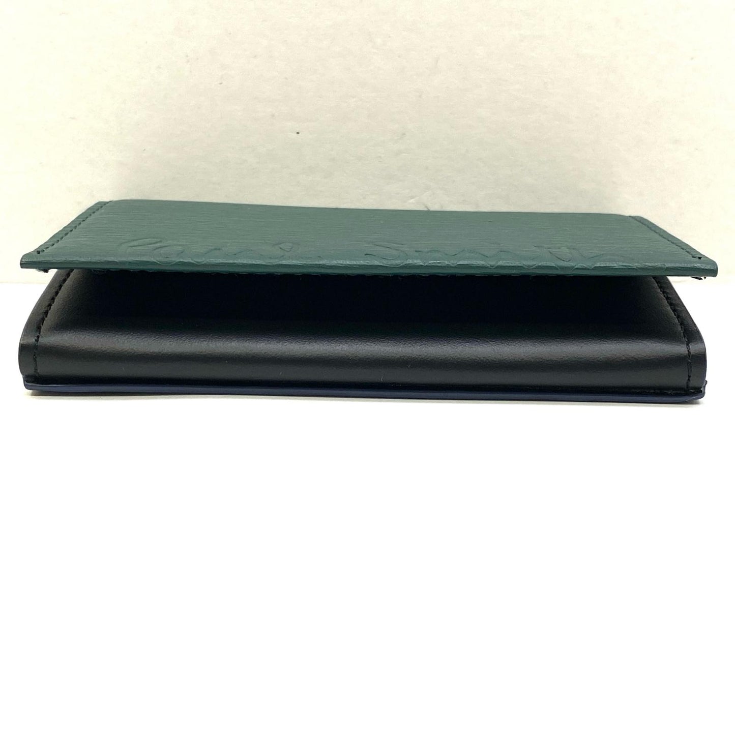 【中古】Paul Smith | ポール・スミス クロップドロゴ カードケース 553408 P042 グリーン【加古川店】