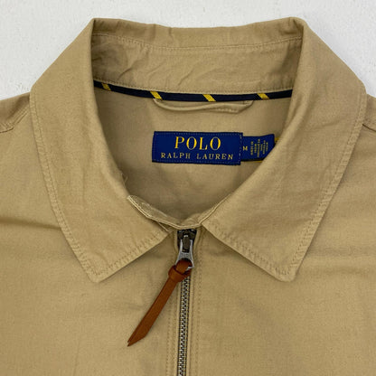 【中古】POLO RALPH LAUREN | ポロ・ラルフローレン bayport ﾎﾟﾌﾟﾘﾝｼﾞｬｹｯﾄ スイングトップ ベージュ サイズ：M【加古川店】