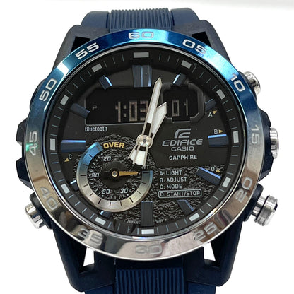 CASIO | カシオ EDIFICE SOSPENSIONE Bluetooth 腕時計 ECB-40NP-1A アナデジ表示 クオーツ【加古川店】