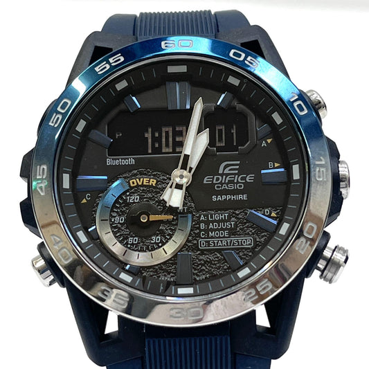 CASIO | カシオ EDIFICE SOSPENSIONE Bluetooth 腕時計 ECB-40NP-1A アナデジ表示 クオーツ【加古川店】