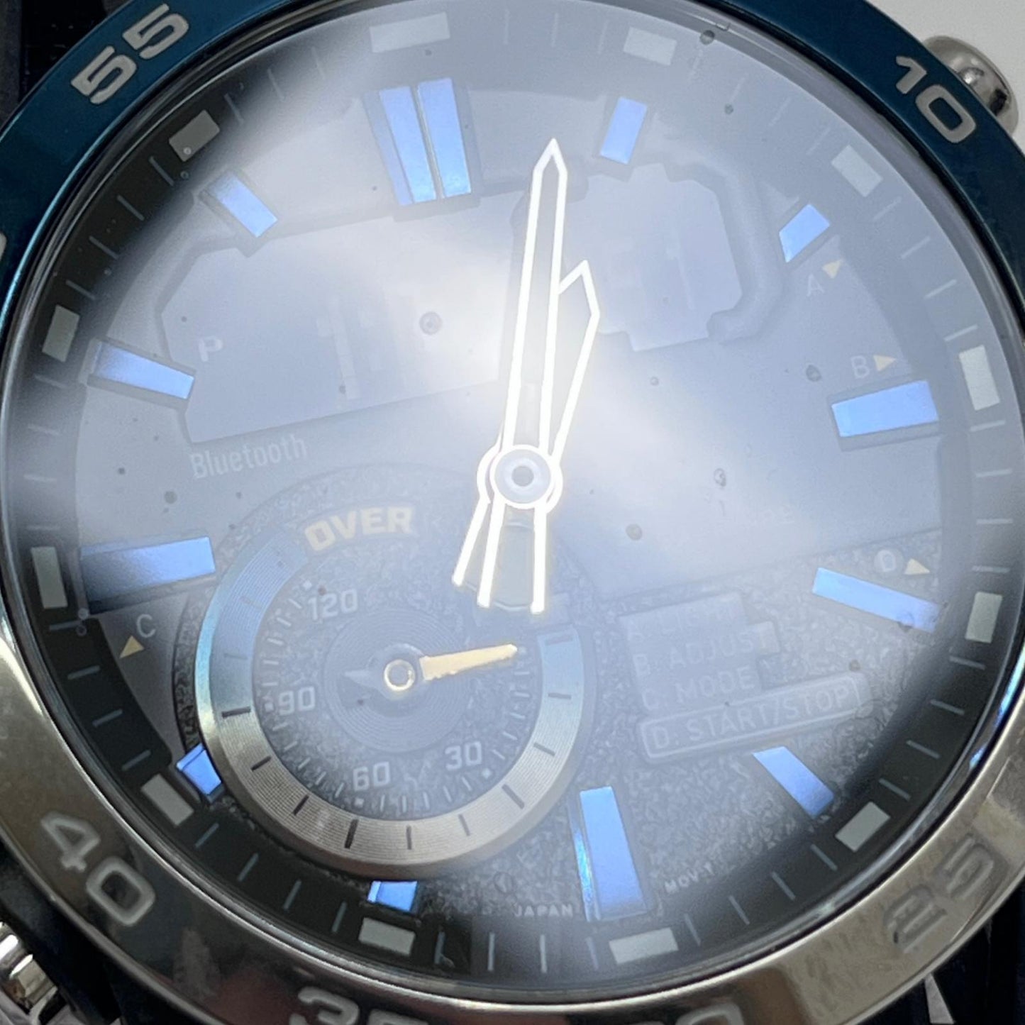 CASIO | カシオ EDIFICE SOSPENSIONE Bluetooth 腕時計 ECB-40NP-1A アナデジ表示 クオーツ【加古川店】