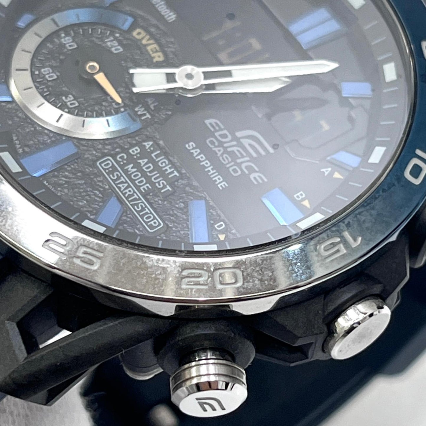 CASIO | カシオ EDIFICE SOSPENSIONE Bluetooth 腕時計 ECB-40NP-1A アナデジ表示 クオーツ【加古川店】