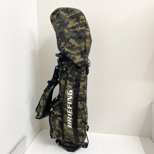 【中古】【ゴルフ用品】 BRIEFING | ブリーフィング ｸﾞﾘｰﾝｶﾓ CR-4 ｽﾀﾝﾄﾞｷｬﾃﾞｨﾊﾞｯｸﾞショルダー・フード付属【加古川店】