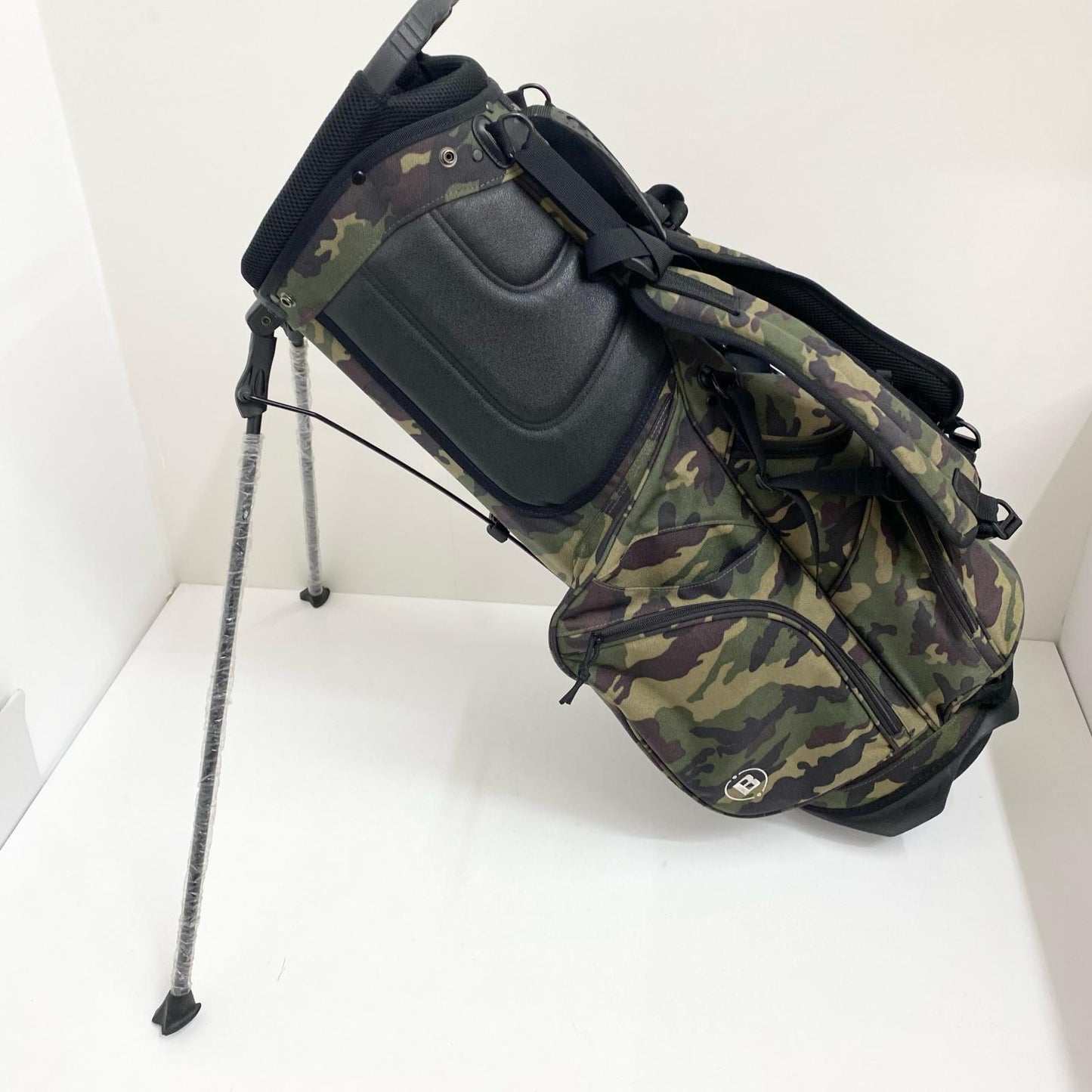 【中古】【ゴルフ用品】 BRIEFING | ブリーフィング ｸﾞﾘｰﾝｶﾓ CR-4 ｽﾀﾝﾄﾞｷｬﾃﾞｨﾊﾞｯｸﾞショルダー・フード付属【加古川店】