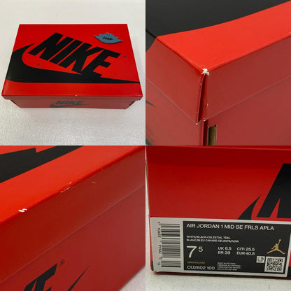 【中古】NIKE | ナイキ FACETASM Air Jordan 1 Mid スニーカー CU2802-100 25.5cm【加古川店】