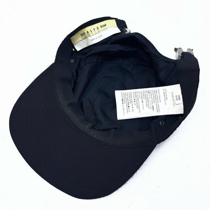 【中古】 1017ALYX 9SM BUCKLE NYLONCAP キャップ ブラック【加古川店】
