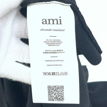 【中古】AMI | アミ Ami de Coeur 国内正規品 ニット HKS826.001 ブラック サイズ：M【加古川店】