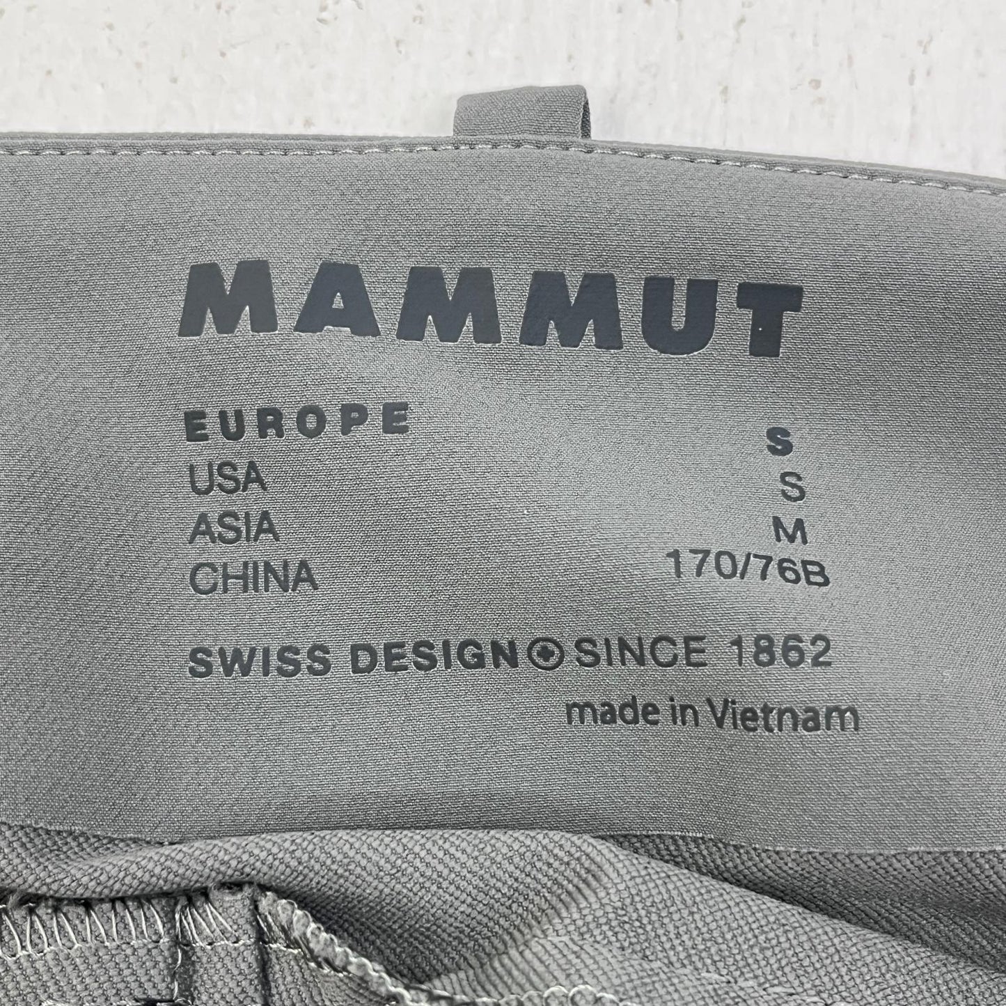 【中古】Mammut | マムート Trekkers 3.0 SO Pants パンツ 1021-00800 グレー サイズ：M【加古川店】