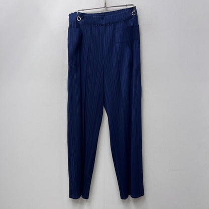 【中古】ISSEY MIYAKE | イッセイミヤケ PLEATS PLEASE パンツ PP33JF492 ネイビー サイズ：4【加古川店】