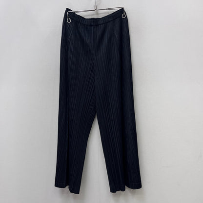 【中古】ISSEY MIYAKE | イッセイミヤケ THICKER BOTTOMS 2 PLEATS PLEASE パンツ PP33JF384 ブラック サイズ：4【加古川店】