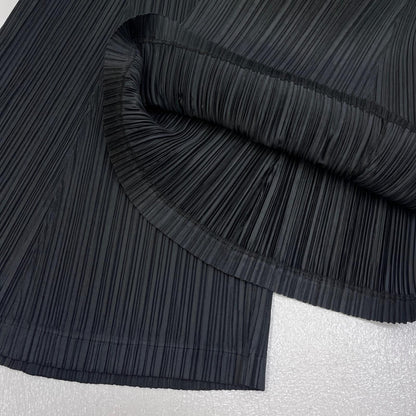 【中古】ISSEY MIYAKE | イッセイミヤケ THICKER BOTTOMS 2 PLEATS PLEASE パンツ PP33JF384 ブラック サイズ：4【加古川店】