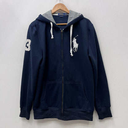 【中古】POLO RALPH LAUREN | ポロ・ラルフローレン BIG PONNY パーカー ネイビー サイズ：XXL【加古川店】