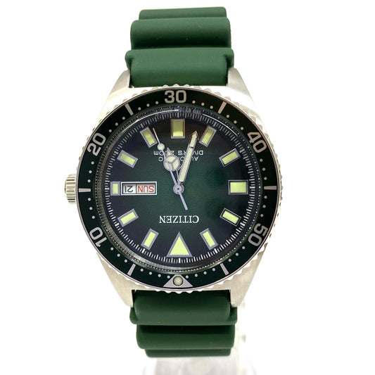 【中古】CITIZEN | シチズン Promaster Automatic 腕時計 NY0121-09X グリーン【加古川店】