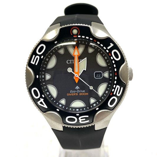 【中古】CITIZEN | シチズン PROMASTER 腕時計 BN0235-01E ブラック【加古川店】
