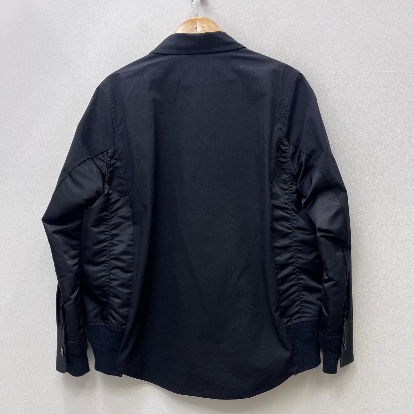 【中古】Sacai | サカイ Cotton Oxford Nylon Twill Shirt 長袖シャツ SCM-040 ブラック サイズ：2【加古川店】