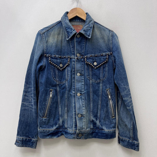 【中古】HYSTERIC GLAMOUR | ヒステリックグラマー Studs Tracker Jacket デニム 0201AB08 インディゴ サイズ：M【加古川店】