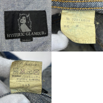 【中古】HYSTERIC GLAMOUR | ヒステリックグラマー Studs Tracker Jacket デニム 0201AB08 インディゴ サイズ：M【加古川店】