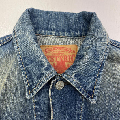 【中古】HYSTERIC GLAMOUR | ヒステリックグラマー Studs Tracker Jacket デニム 0201AB08 インディゴ サイズ：M【加古川店】