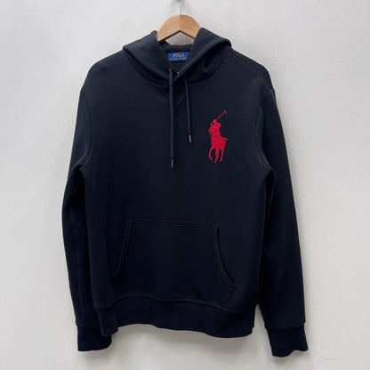 【中古】POLO RALPH LAUREN | ポロ・ラルフローレン 前V BIG PONNY パーカー 0200011610 ブラック サイズ：M【加古川店】
