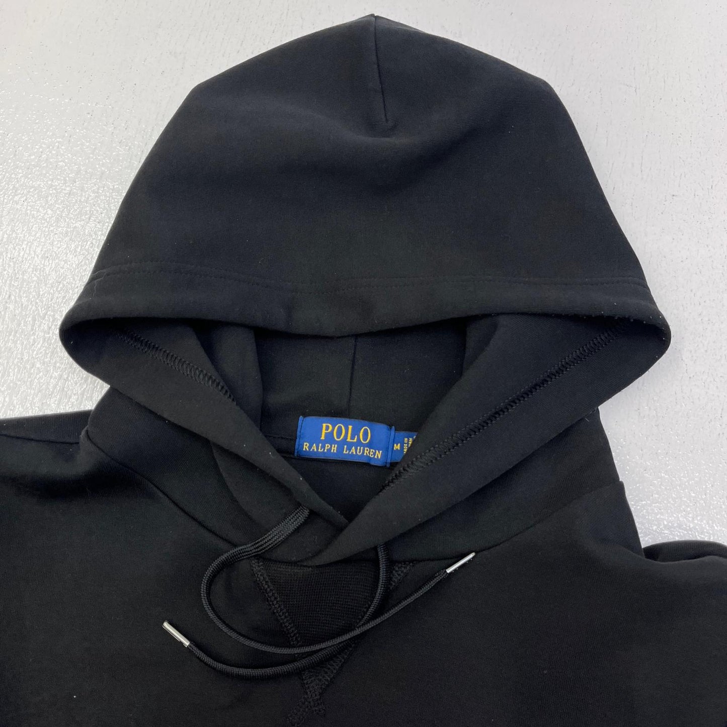 【中古】POLO RALPH LAUREN | ポロ・ラルフローレン 前V BIG PONNY パーカー 0200011610 ブラック サイズ：M【加古川店】