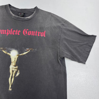 【中古】SAINT MICHAEL | セントマイケルセイントマイケル ×Kosuke Kawamura Complete Contrl 半袖Ｔシャツ SM-HR8-0000-C25 ブラック サイズ：XL【加古川店】