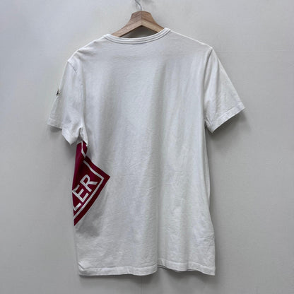 【中古】MONCLER | モンクレール MAGLIA T-SHIRT 国内正規品 半袖Ｔシャツ F10918C73510 ホワイト サイズ：M【加古川店】