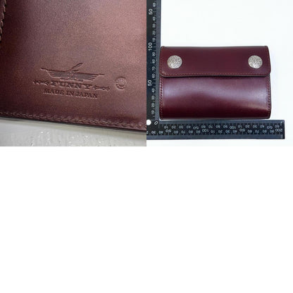 【中古】FUNNY | ファニー ｺｰﾄﾞﾊﾞﾝ ﾀﾞﾌﾞﾙﾄﾞｯﾄﾋﾞﾙﾌｫｰﾄﾞ 三つ折り財布 ブラウン【加古川店】